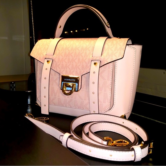 💥Moving to @the_bag_guy💥Michael Kors - Manhattan - DK PWDR BLSH - MD SATCHEL - Picture 13 of 16